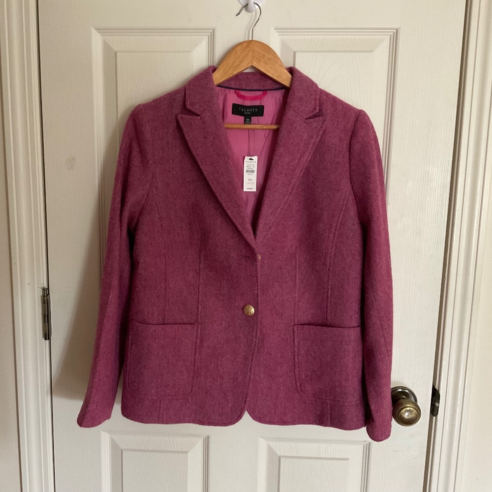 Talbots Wool Blazer size 10 petite
